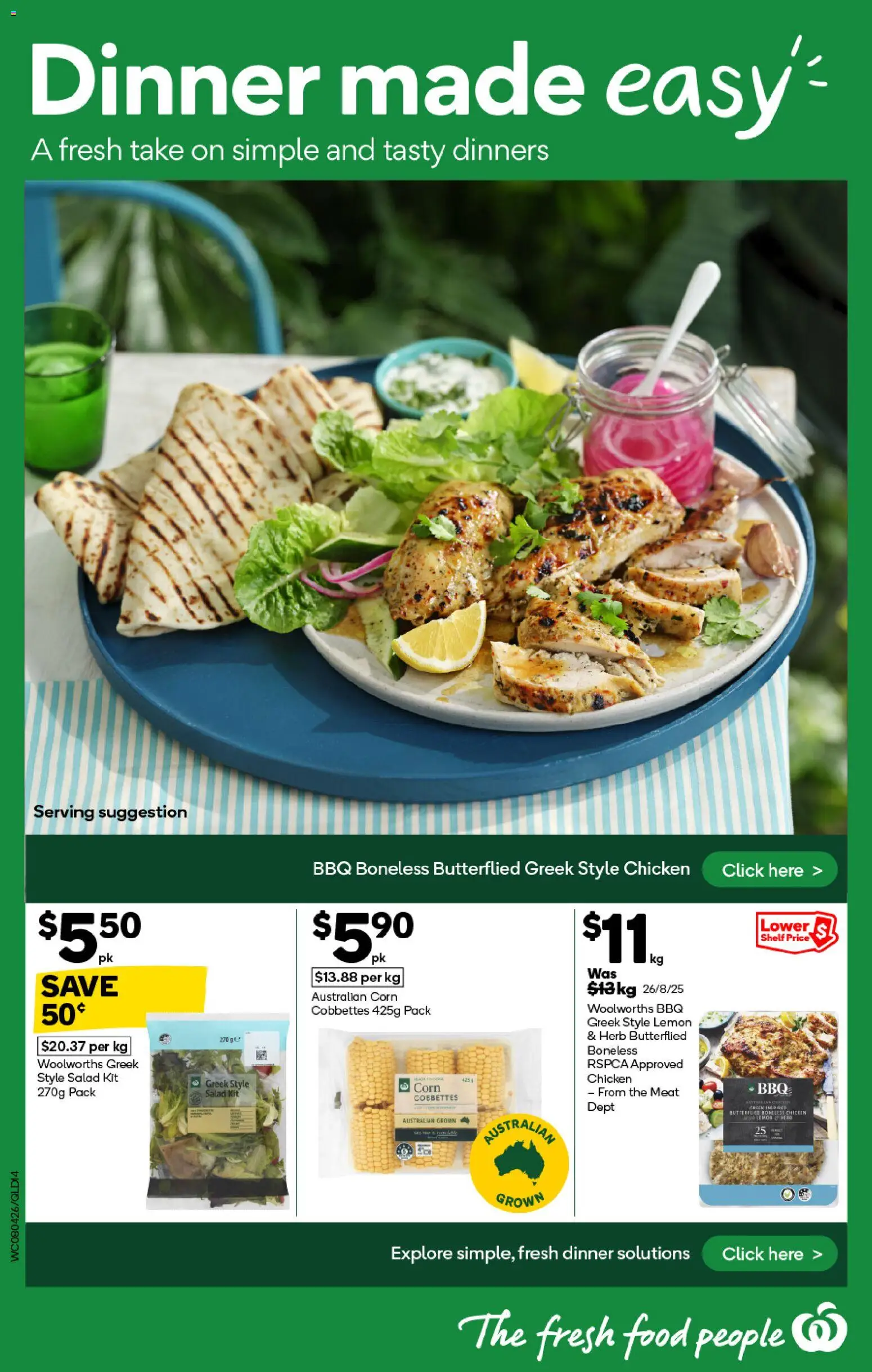 Woolworths catalogue - valid from 08.04.2026 | Page: 14 | Products: Shelf, Herb, Meat, Lemon