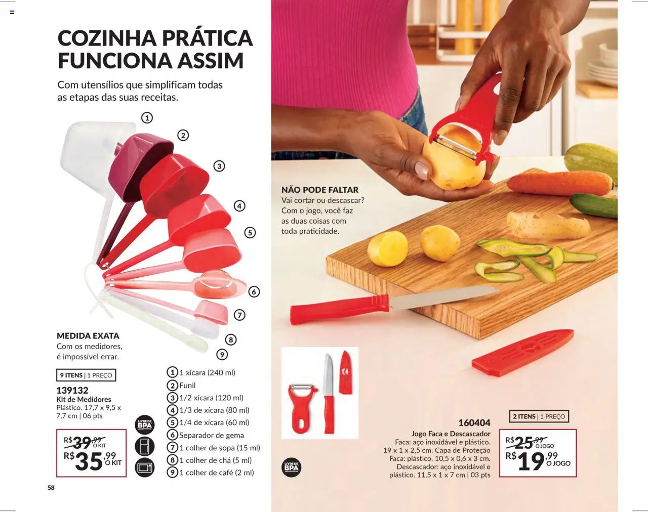 Avon Folheto - válido de 26.09.2025 | Página: 58 | Produtos: Faca, Café, Chá