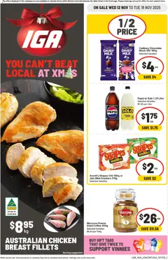 Preview of IGA Catalogue WA - valid from 12.11.2025