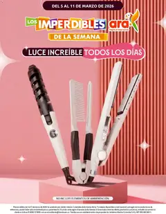 Ara catálogo -  Vista previa de la revista de la tienda Ara valido desde el 05.03.2026