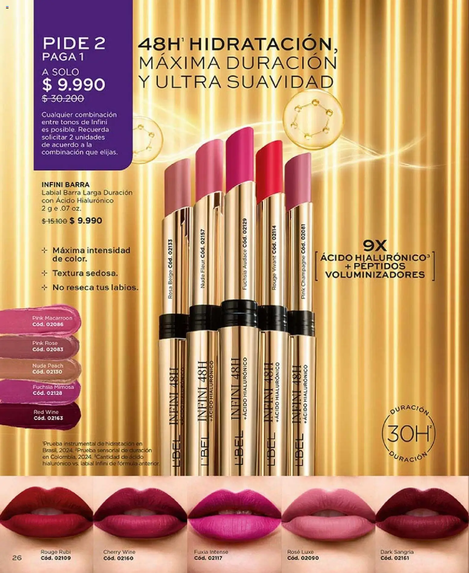 Catálogo L'Bel Campaña 4 │ válido desde el 15.02.2026 | Página: 30 | Productos: Labial