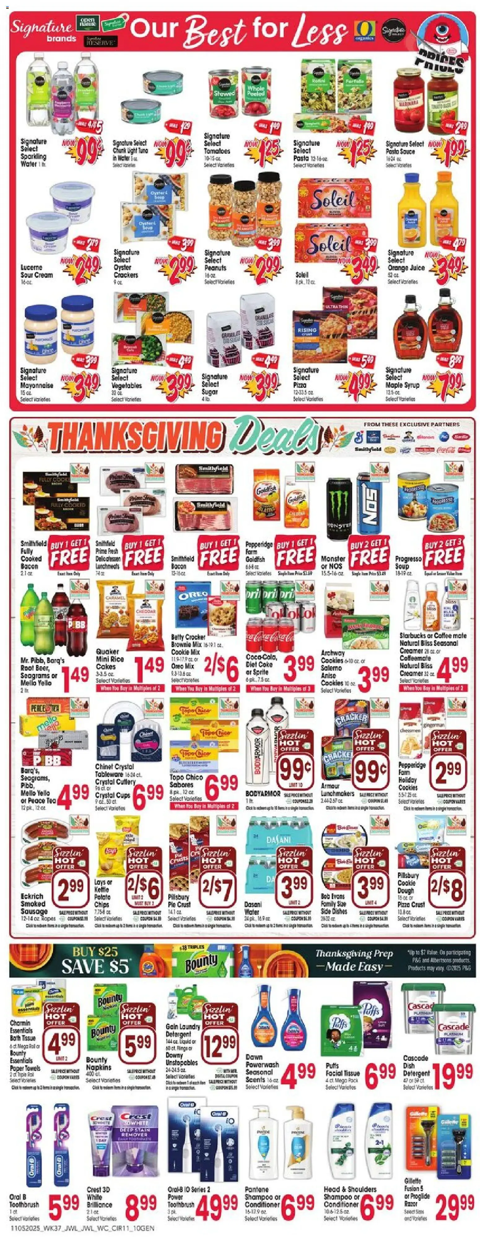 Jewel Osco Weekly Ad - IN - valid from 05.11.2025 | Page: 11 | Products: Conditioner, Toothbrush, Stain remover, Detergent