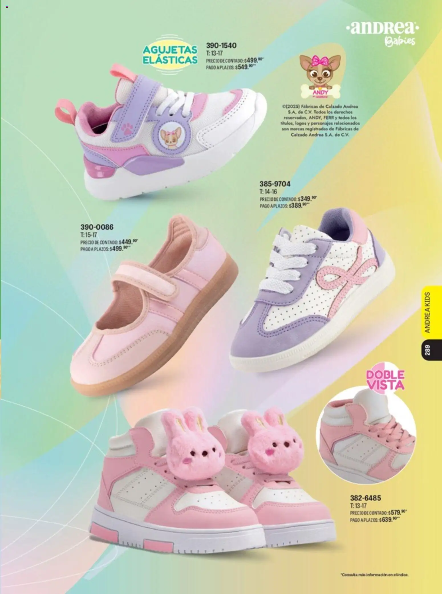 Nuevas ofertas de Andrea válidas en toda la República Mexicana desde el 15.04.2026. ¡Encuentra las mejores ofertas en Andrea catálogo Lo mejor en marcas! | Página: 240