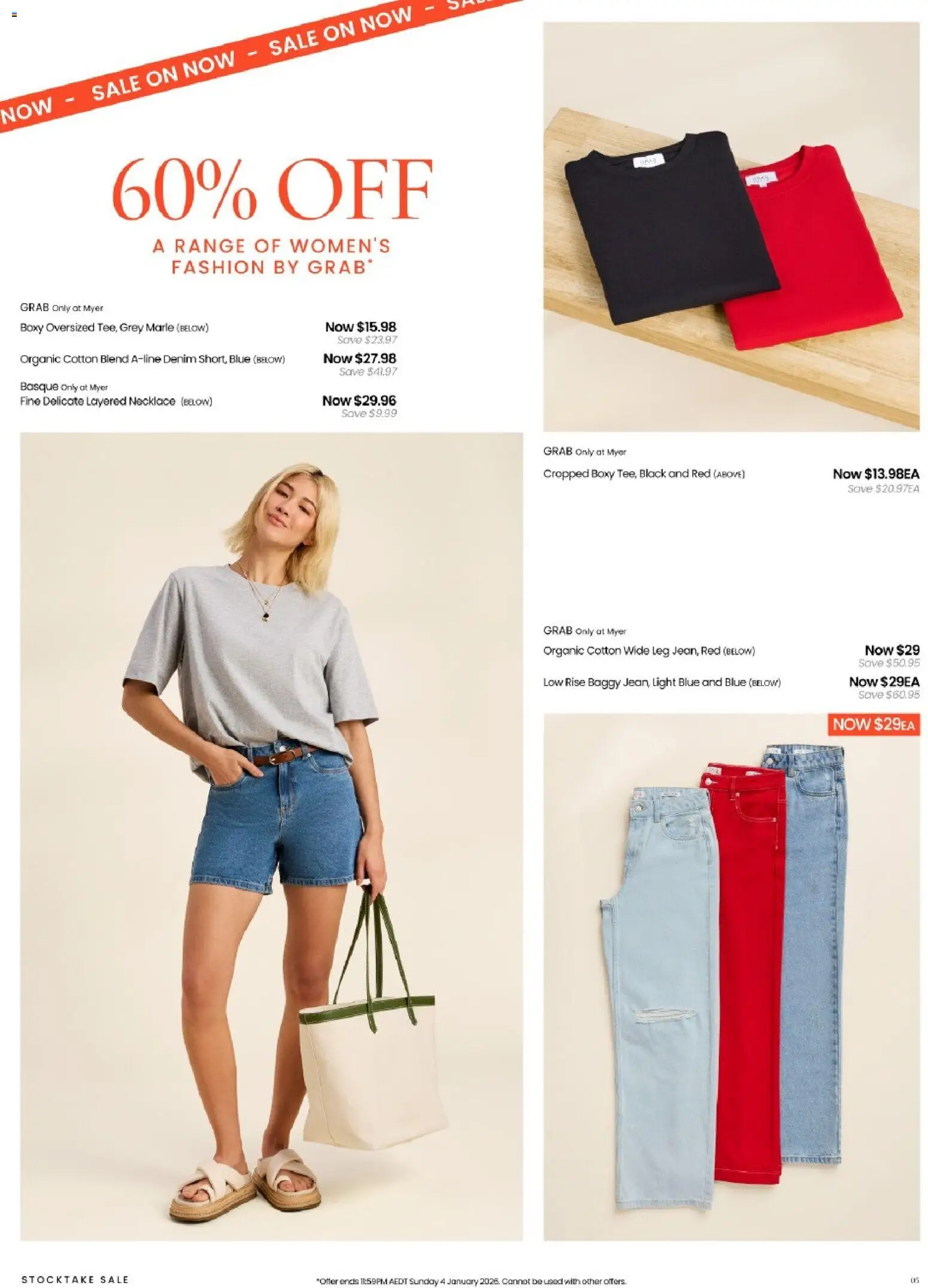 Myer catalogue - valid from 26.12.2025 | Page: 5 | Products: Denim, Light