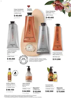 Natura catálogo -  Vista previa de la revista de la tienda Natura valido desde el 01.04.2026 | Página: 129 | Productos: Crema, Jabón líquido, Jabón, Aceite