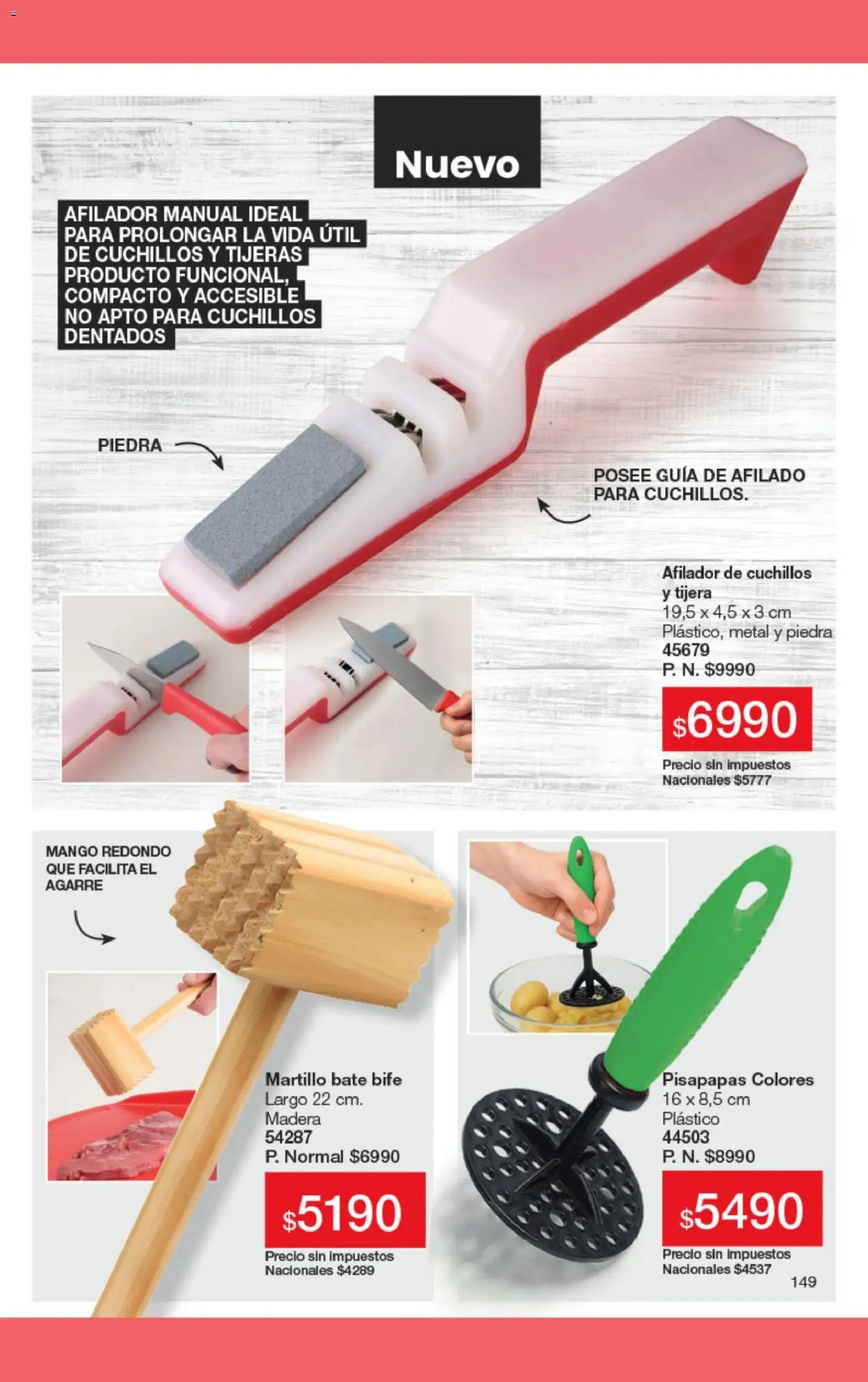 Gigot - CAMPAÑA 03 │ válido desde el 01.03.2026 | Página: 149 | Productos: Martillo, Tijera, Mango