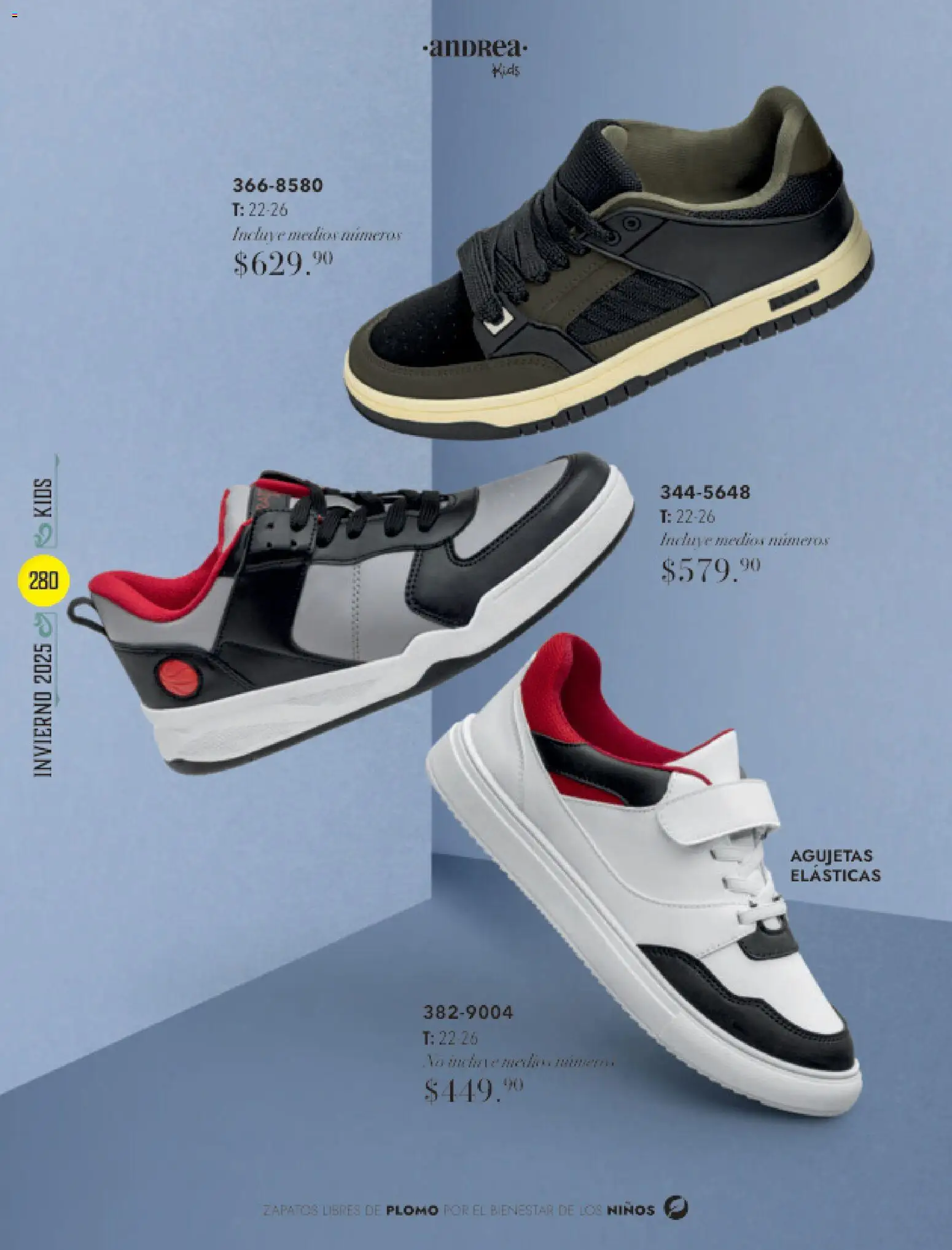 Nuevas ofertas de Andrea válidas en toda la República Mexicana desde el 26.11.2025. ¡Encuentra las mejores ofertas en Andrea catálogo Invierno! | Página: 280 | Productos: Zapatos