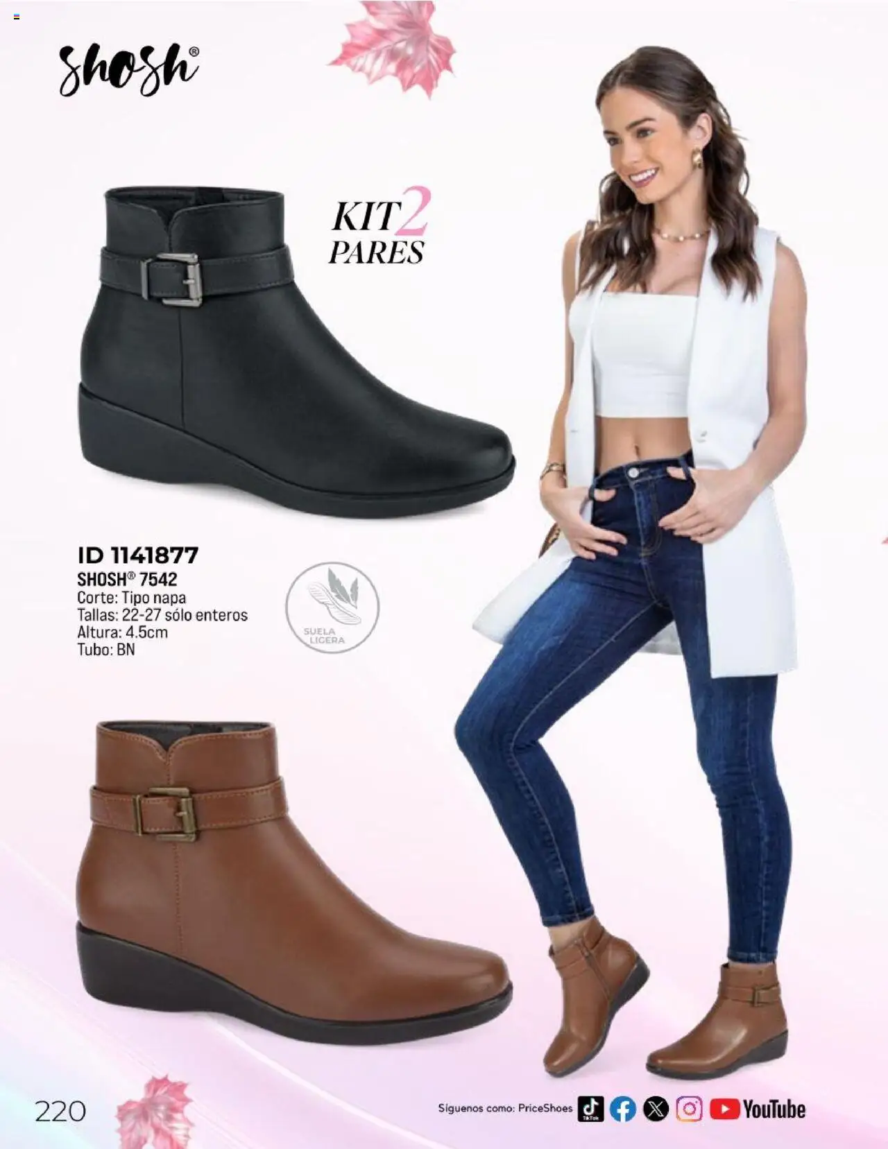 Nuevas ofertas de Price Shoes válidas en toda la República Mexicana desde el 05.05.2025. ¡Encuentra las mejores ofertas en Price Shoes catálogo Todo En 1 2025! | Página: 218