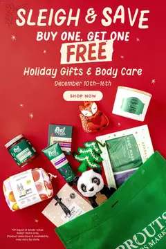 Preview of Sprouts weekly ads valid from 10.12.2025 | Page: 11 | Products: Turmeric, Mask, Hand cream, Socks