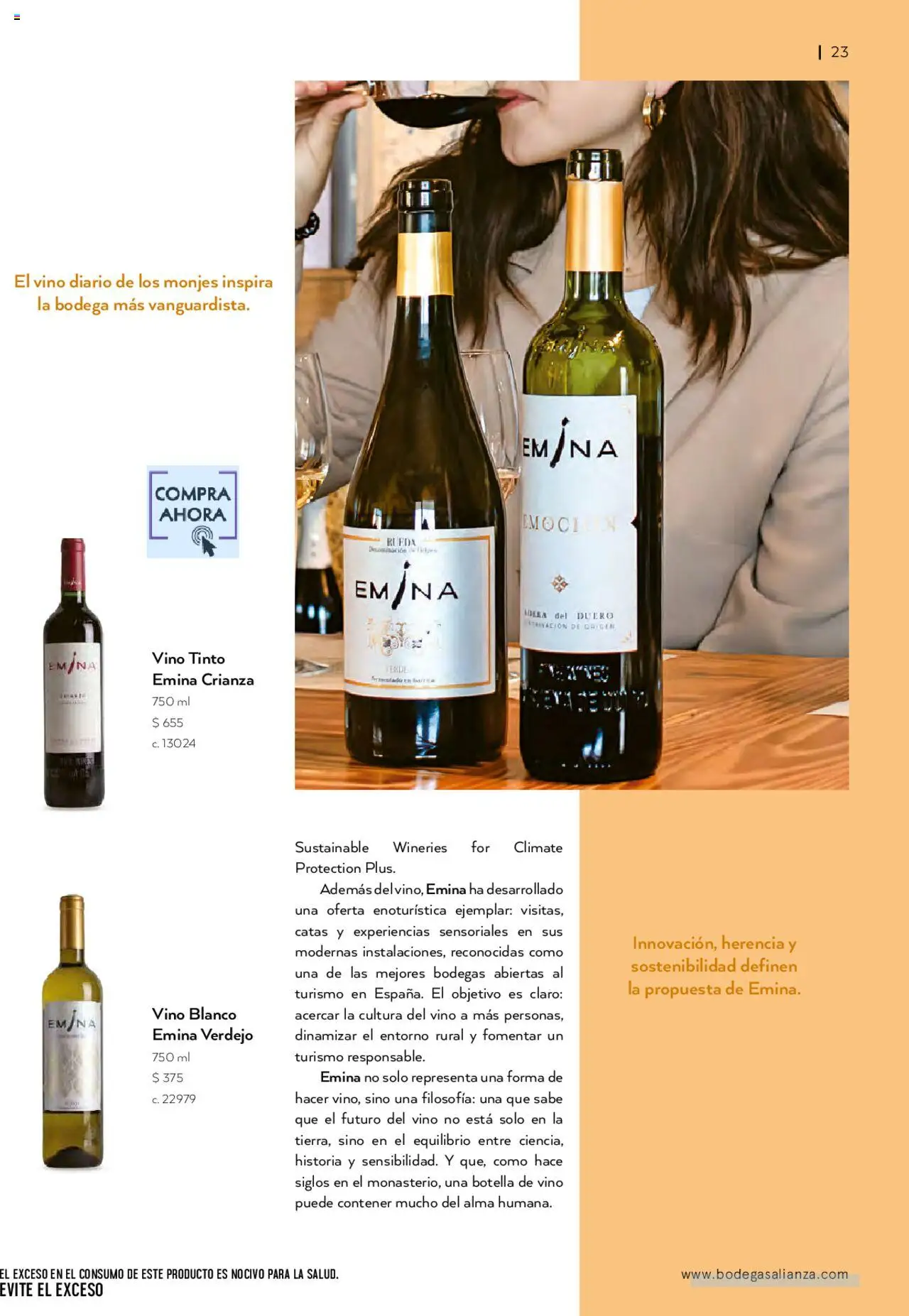 Nuevas ofertas de Bodegas Alianza válidas en toda la República Mexicana desde el 01.07.2025. ¡Encuentra las mejores ofertas en Bodegas Alianza catálogo Cava Morada! | Página: 25 | Productos: Botella, Vino