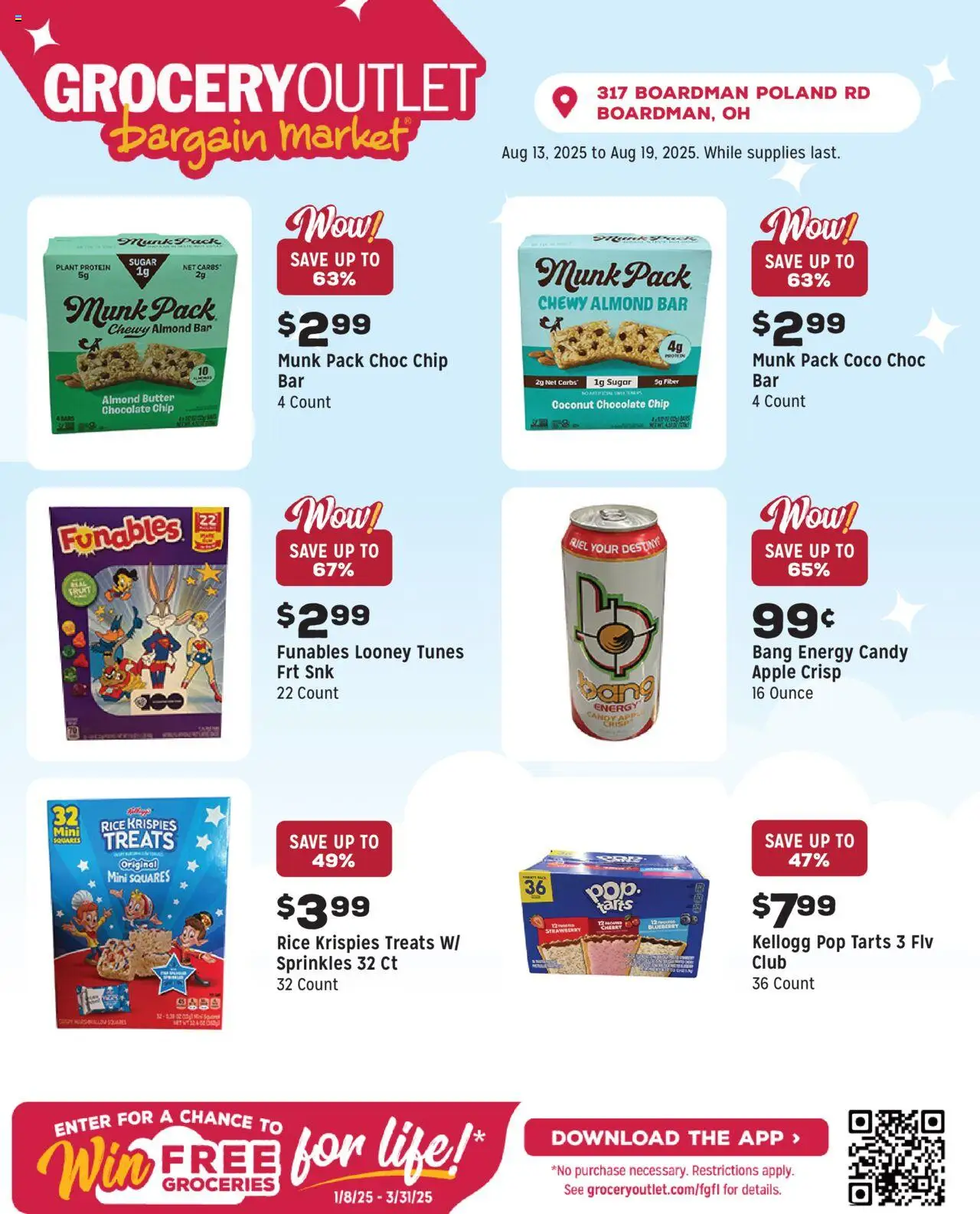 Grocery Outlet Weekly - OH - valid from 13.08.2025 | Page: 6 | Products: Butter, Chocolate, Rice, Sugar