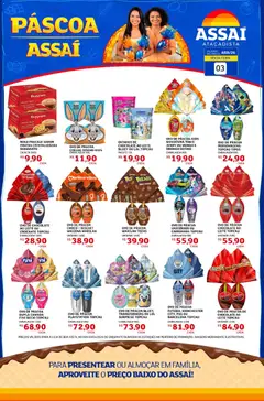Assaí Atacadista ofertas - RR - Pré-Visualização do folheto da loja Assaí Atacadista, válido de 03.04.2026