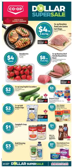 Preview of Co-op Food weekly flyer / circulaire from shop Co-op Food valid from 08.01.2026
