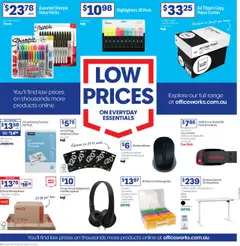 Officeworks catalogue - valid from 04.09.2025 | Page: 20 | Products: Notebook, Headphones, Case, Usb
