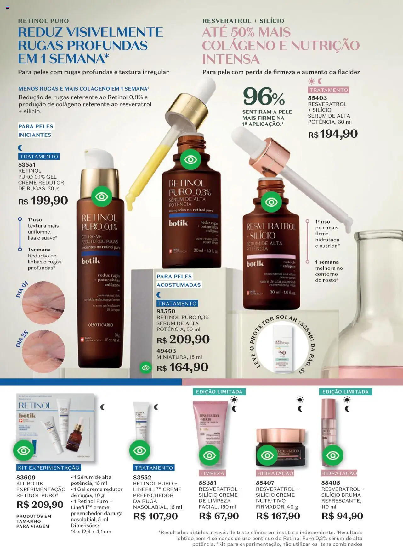 O Boticário Folheto - válido de 22.09.2025 | Página: 65 | Produtos: Colágeno, Sérum, Creme