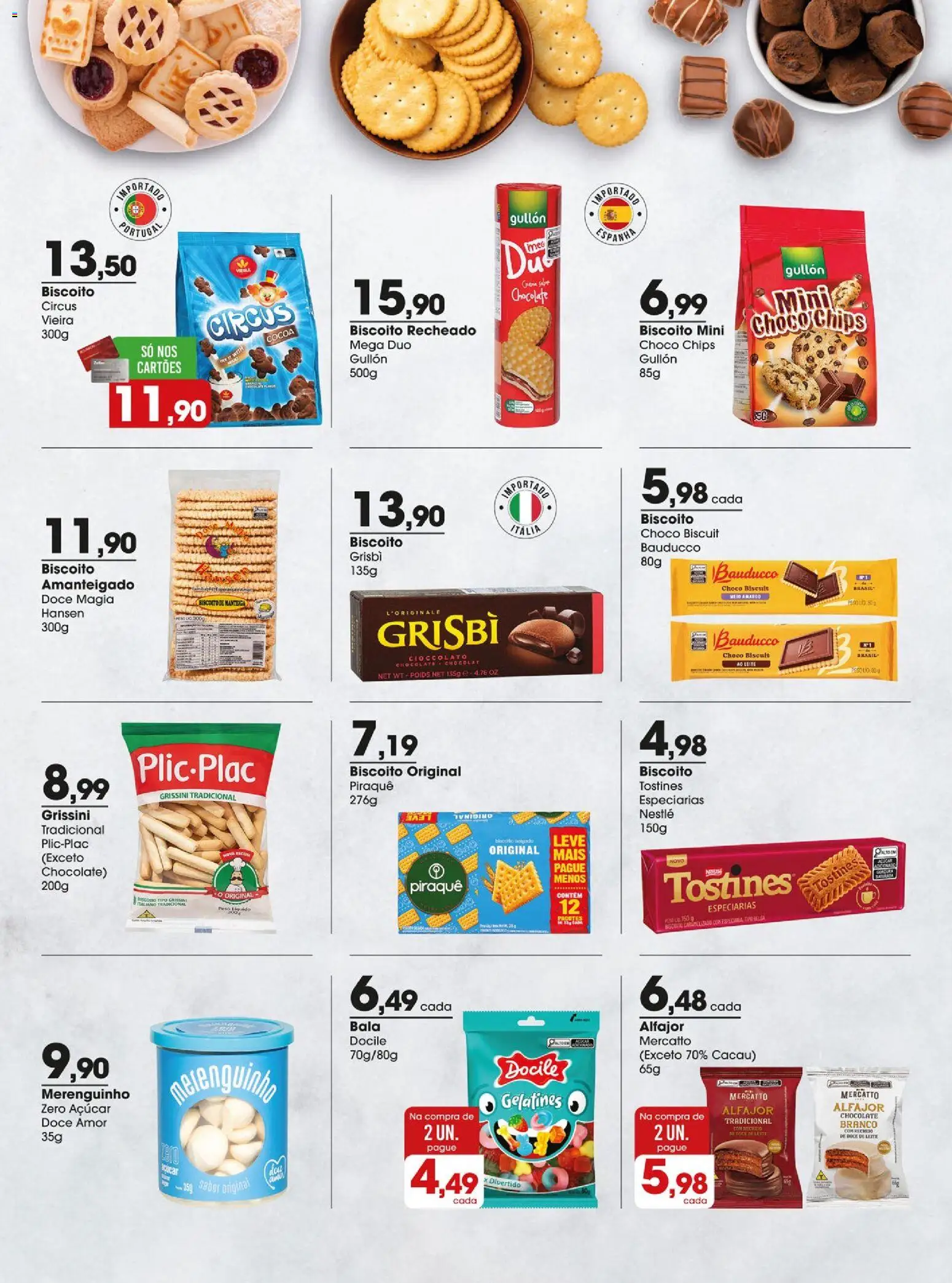 Zaffari Folheto - válido de 28.04.2026 | Página: 8 | Produtos: Leite, Chocolate, Açúcar, Biscoito recheado