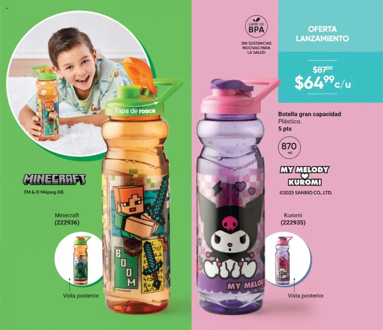 Nuevas ofertas de AVON válidas en toda la República Mexicana desde el 09.10.2025. ¡Encuentra las mejores ofertas en AVON - Casa & Estilo 16 2025! | Página: 173 | Productos: Botella