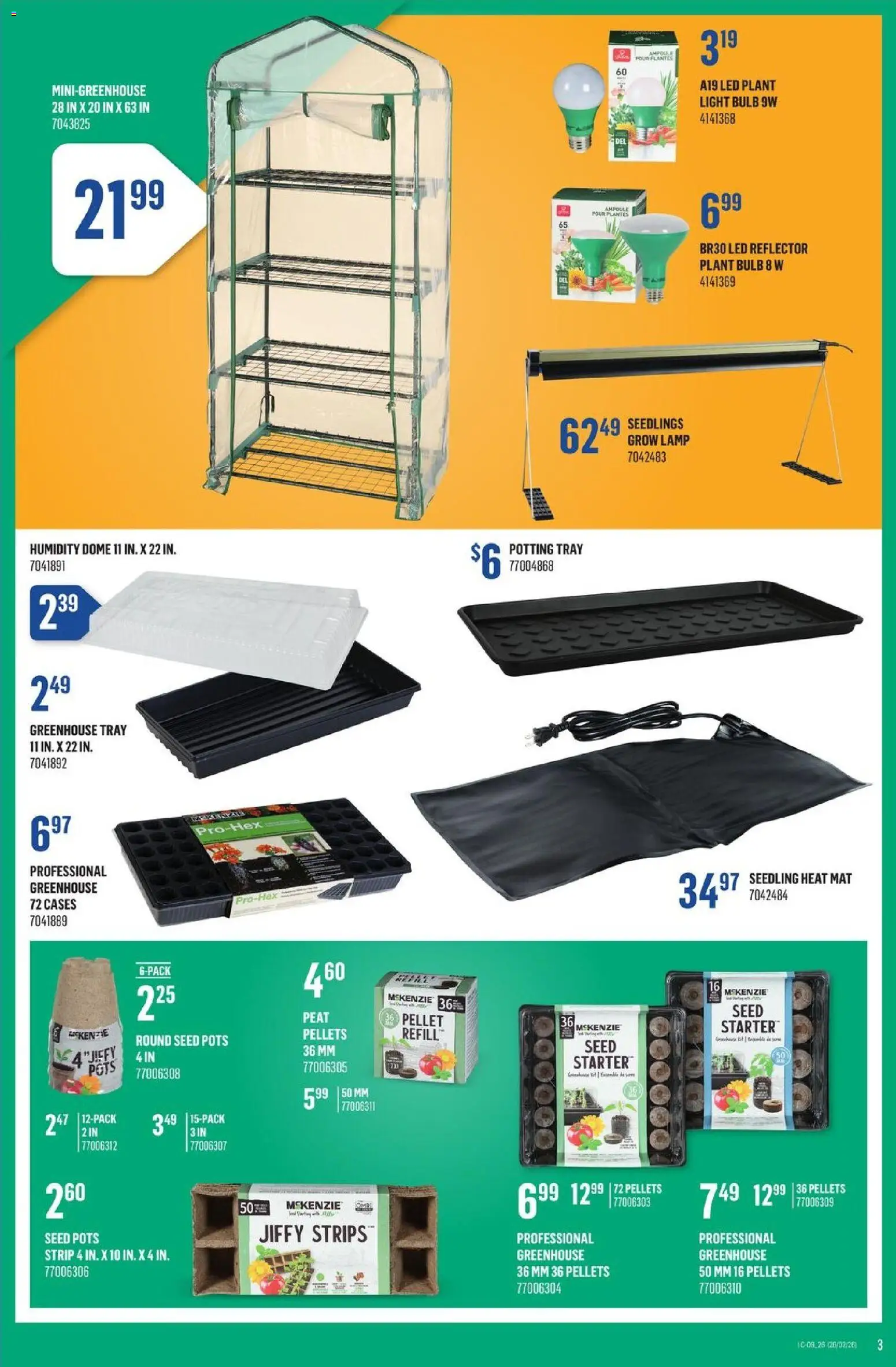 Canac flyer valid from 26.02.2026 | Page: 3 | Products: Lamp