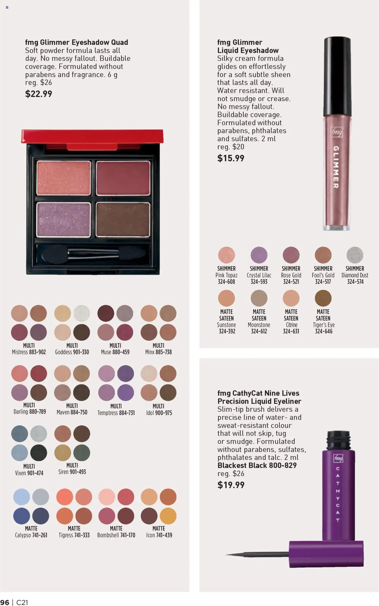 Avon flyer valid from 09.10.2025 | Page: 96 | Products: Cream, Powder, Brush, Eyeliner