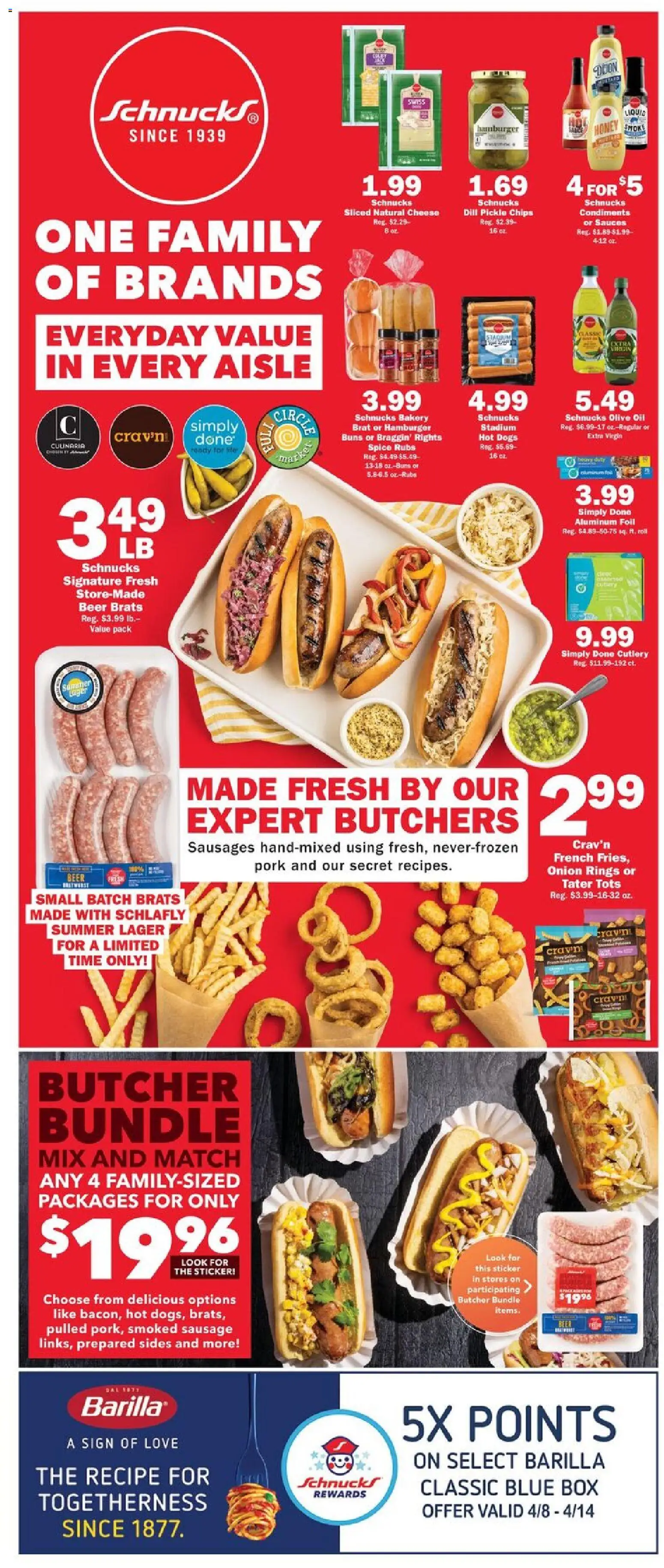 Schnucks Weekly Ad - valid from 08.04.2026 | Page: 2 | Products: Bakery, Box, Dill, Onion