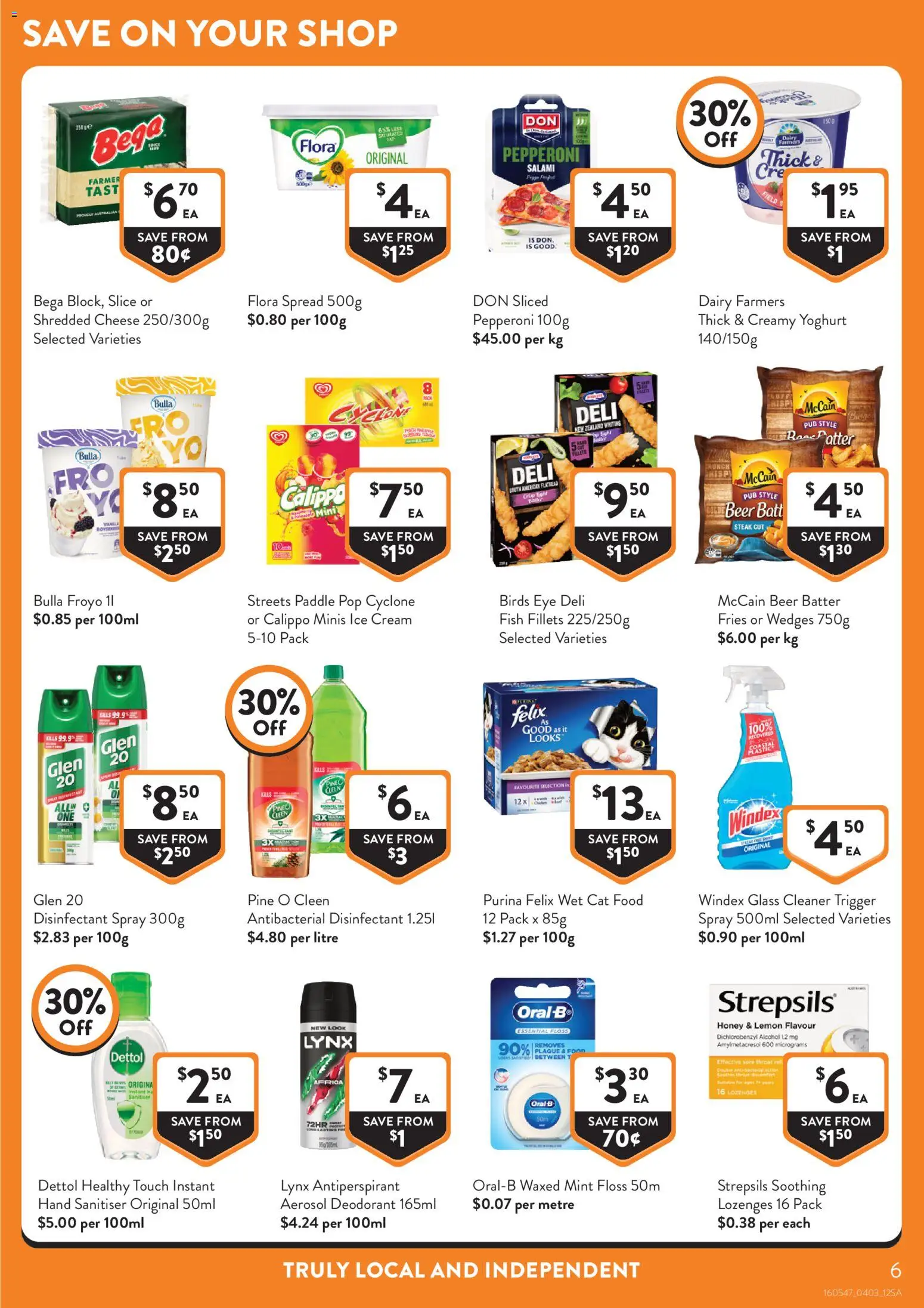 Foodworks catalogue - valid from 04.03.2026 | Page: 6 | Products: Yoghurt, Fish, Antiperspirant, Cream