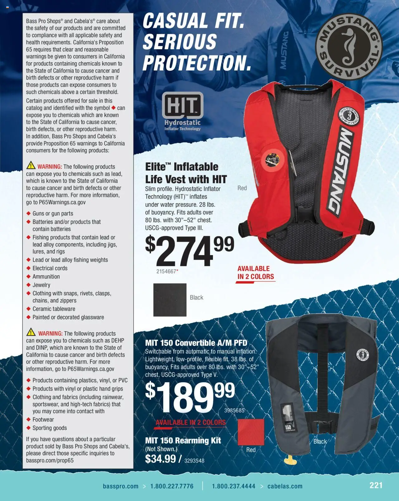 Cabela's Saltwater Specialist 25 - valid from 01.01.2025 | Page: 221 | Products: Vest, Water, Gun