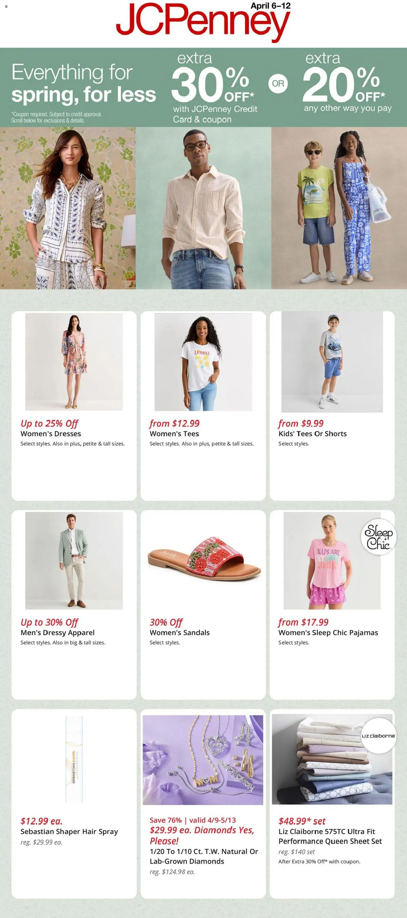 JCPenney Weekly Ad - valid from 06.04.2026 | Page: 1