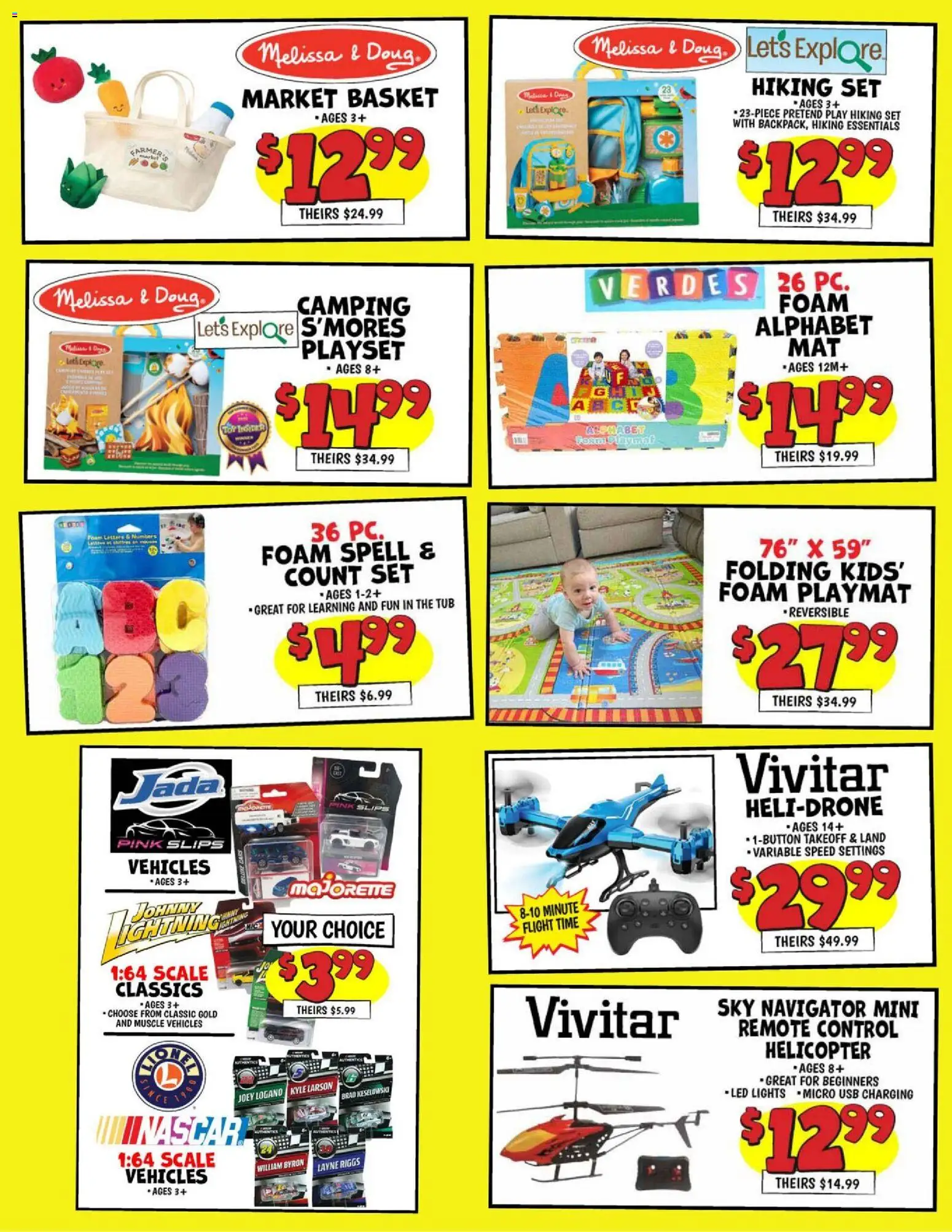Ollie's Toys Ad - valid from 08.11.2025 | Page: 3 | Products: Basket, Usb