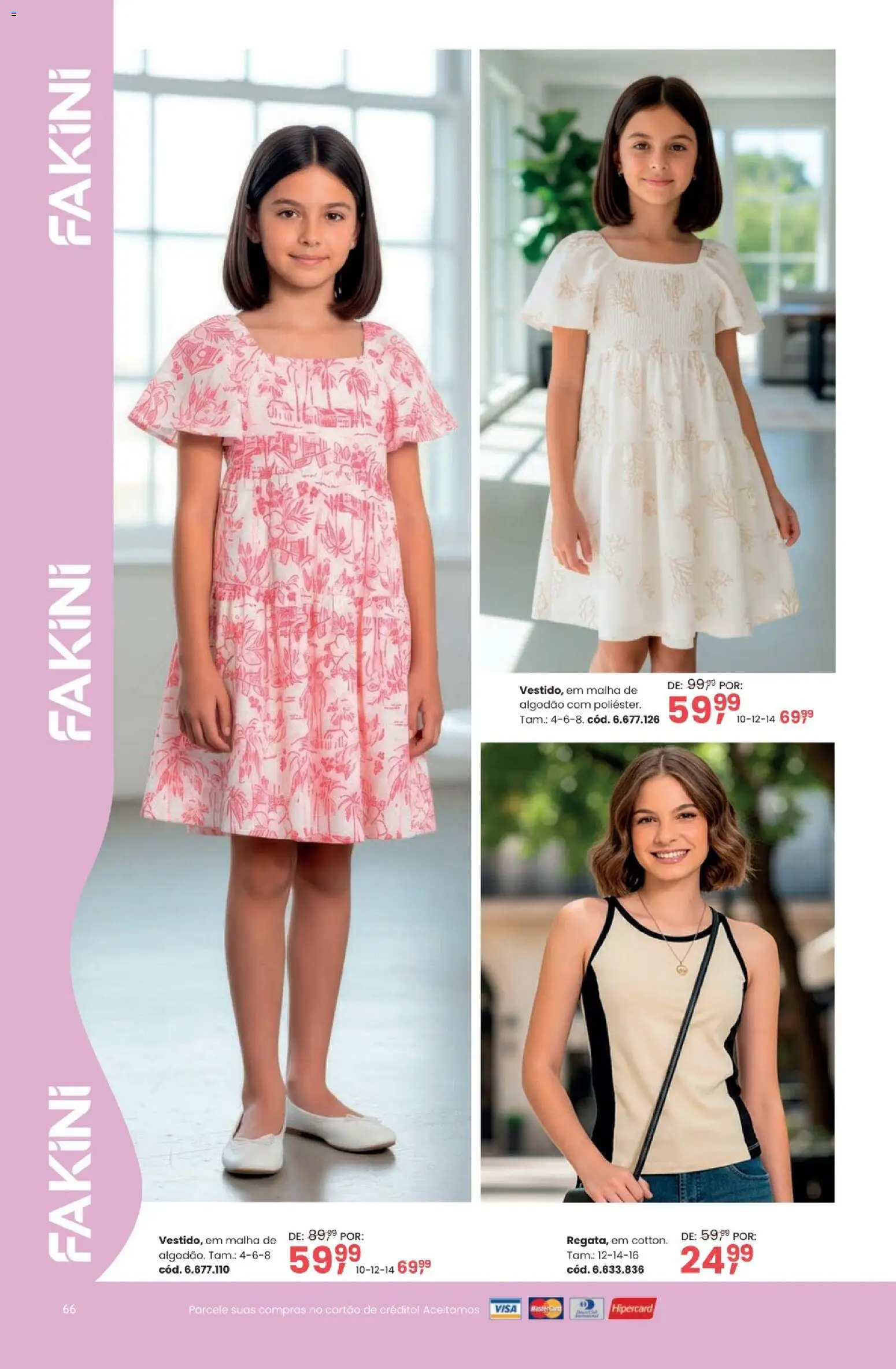 Quatro Estações Folheto - válido de 03.03.2026 | Página: 66 | Produtos: Algodão