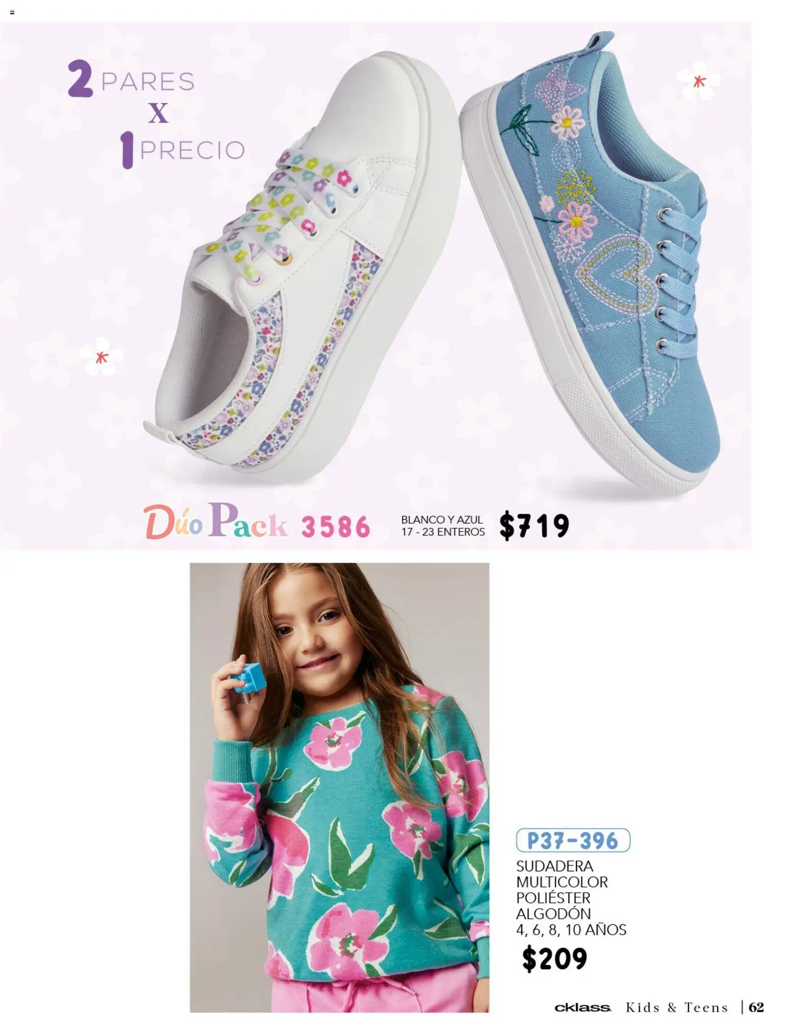 Nuevas ofertas de Cklass válidas en toda la República Mexicana desde el 26.03.2026. ¡Encuentra las mejores ofertas en Cklass catálogo Especial Día del Niño! | Página: 114 | Productos: Algodón, Sudadera