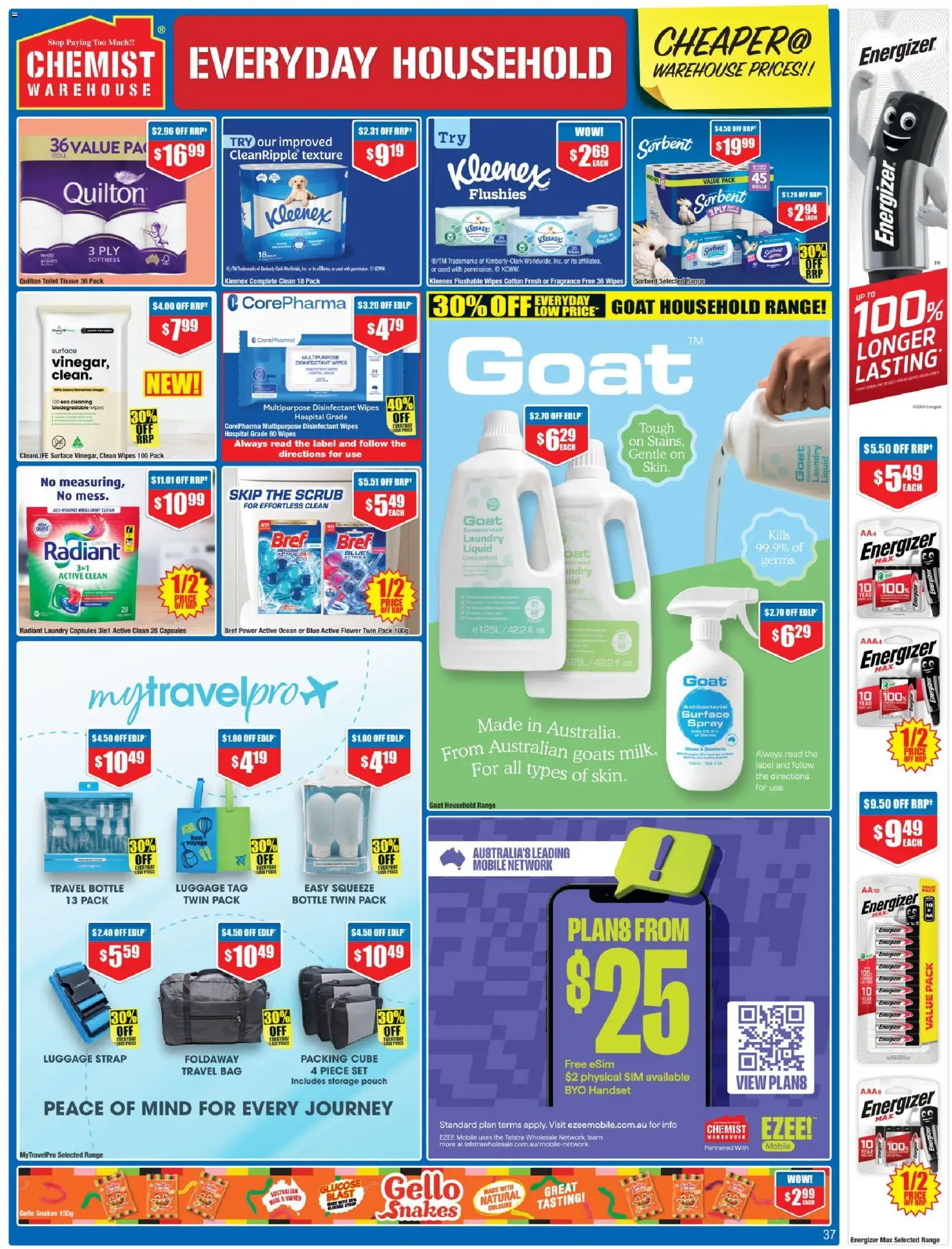 Chemist Warehouse catalogue - valid from 26.03.2026 | Page: 37 | Products: Household, Fragrance, Bag, Mobile
