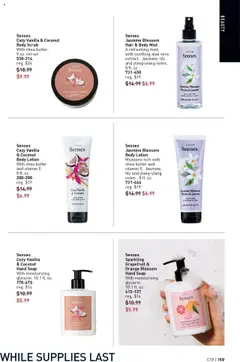 Avon Brochure - valid from 10.09.2025 | Page: 159 | Products: Vitamin, Soap, Aloe Vera, Grapefruit