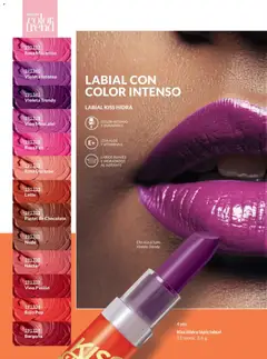 Vista previa de Kiss Hidra lápiz labial, Kiss Hidra lipstick. 13 shades. 3,6 g, nuevo folleto de la tienda, válido en México a partir del 30.01.2026 | Página: 46