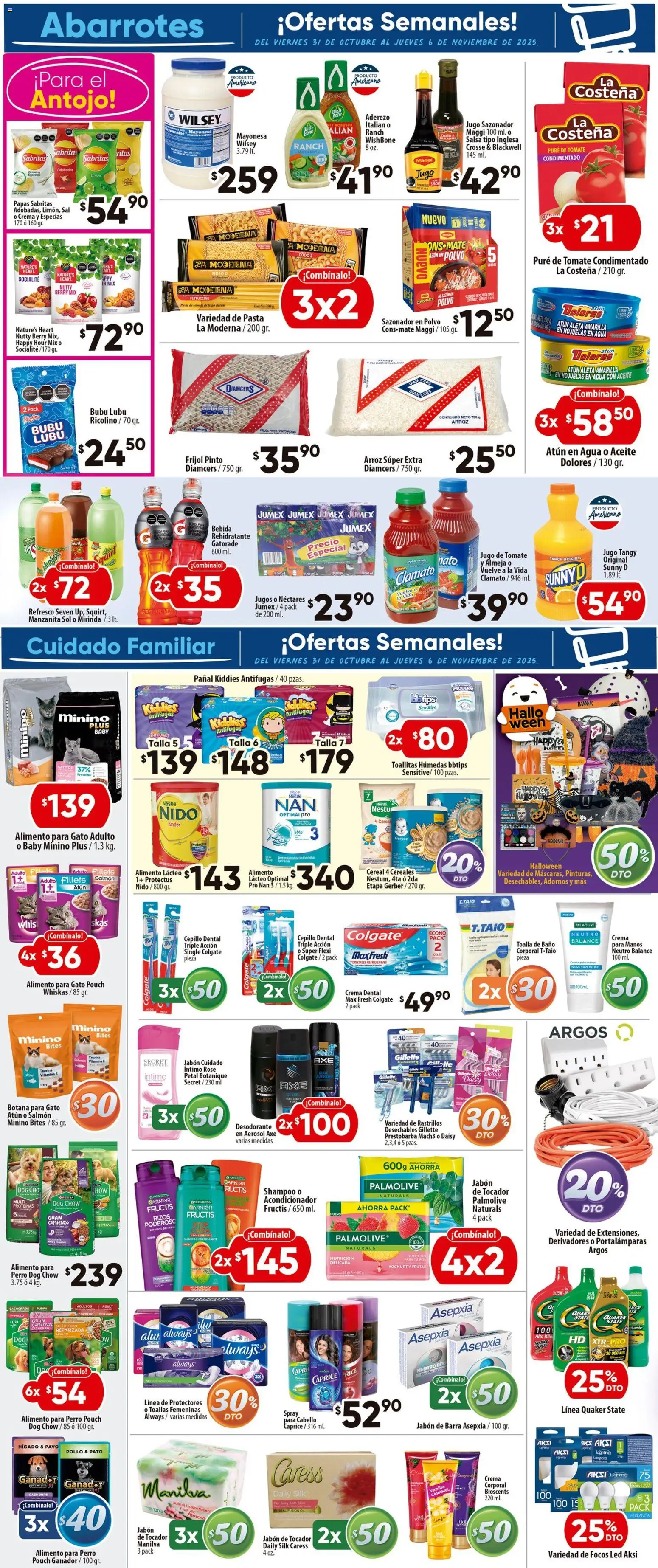 Nuevas ofertas de Calimax válidas en toda la República Mexicana desde el 31.10.2025. ¡Encuentra las mejores ofertas en Calimax folleto! | Página: 5 | Productos: Pollo, Cepillo, Huevo, Acondicionador