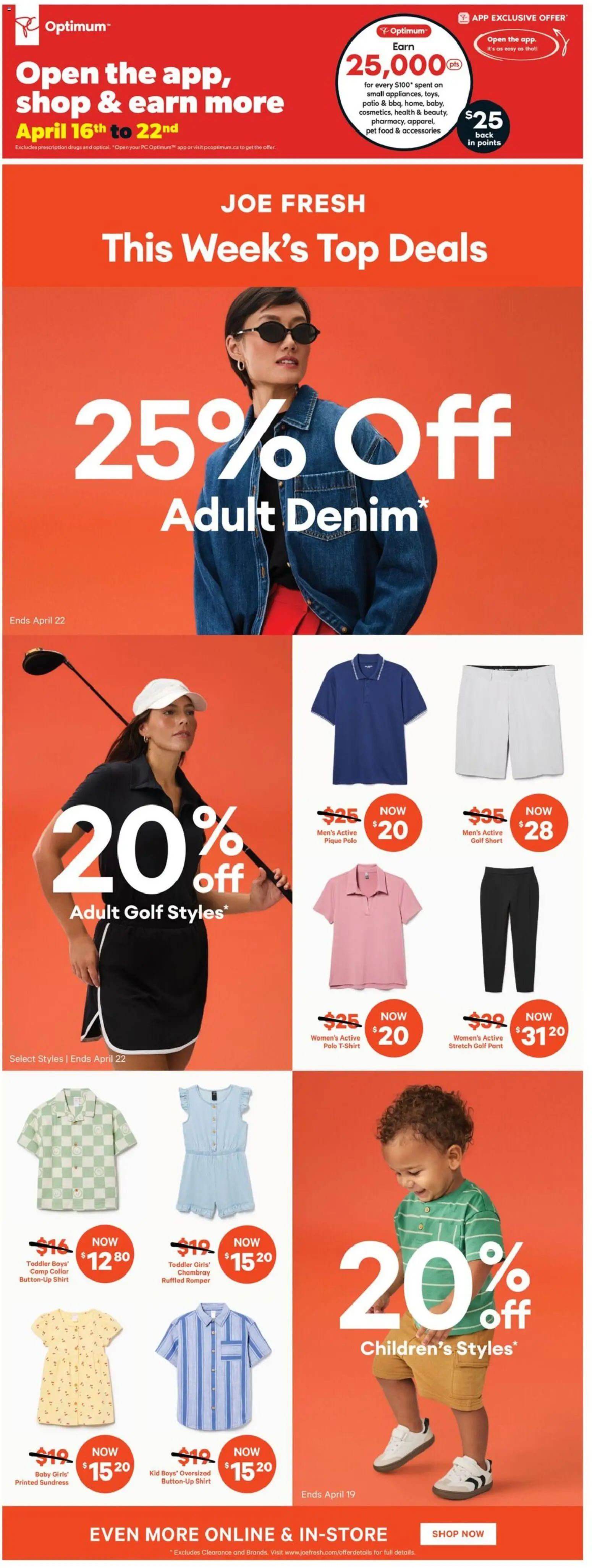 Real Canadian Superstore flyer valid from 16.04.2026 | Page: 37 | Products: PC, Shirt, Tshirt