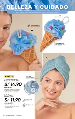 Vista previa de folleto Azzorti - Campaña C02/2026 de la Azzorti válido desde 15.12.2025 | Página: 193 | Productos: Esponja, Baño, Toalla, Helado