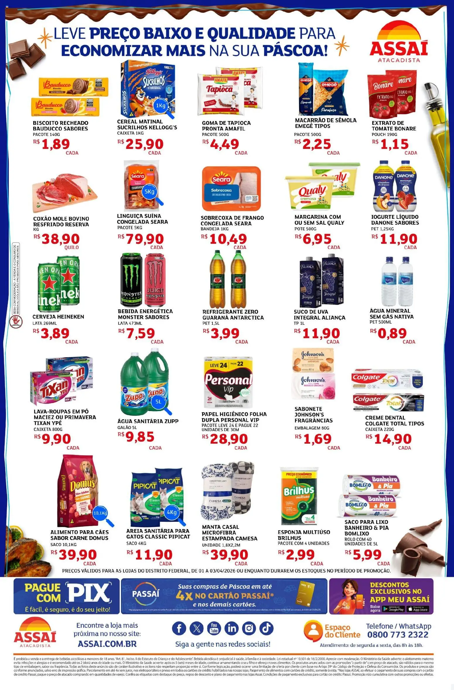 Assaí Atacadista Folheto - válido de 01.04.2026 | Página: 2