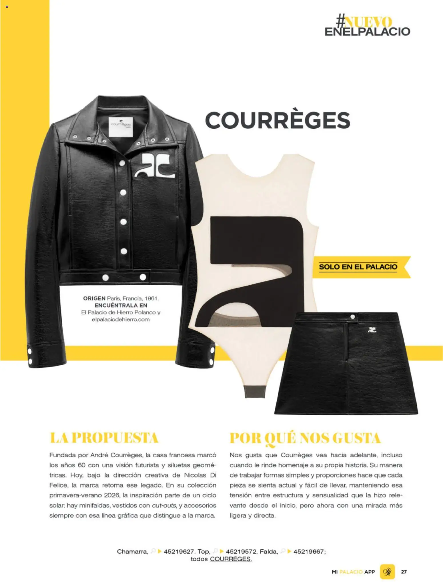 Nuevas ofertas de Palacio De Hierro válidas en toda la República Mexicana desde el 01.04.2026. ¡Encuentra las mejores ofertas en Palacio De Hierro catálogo! | Página: 29