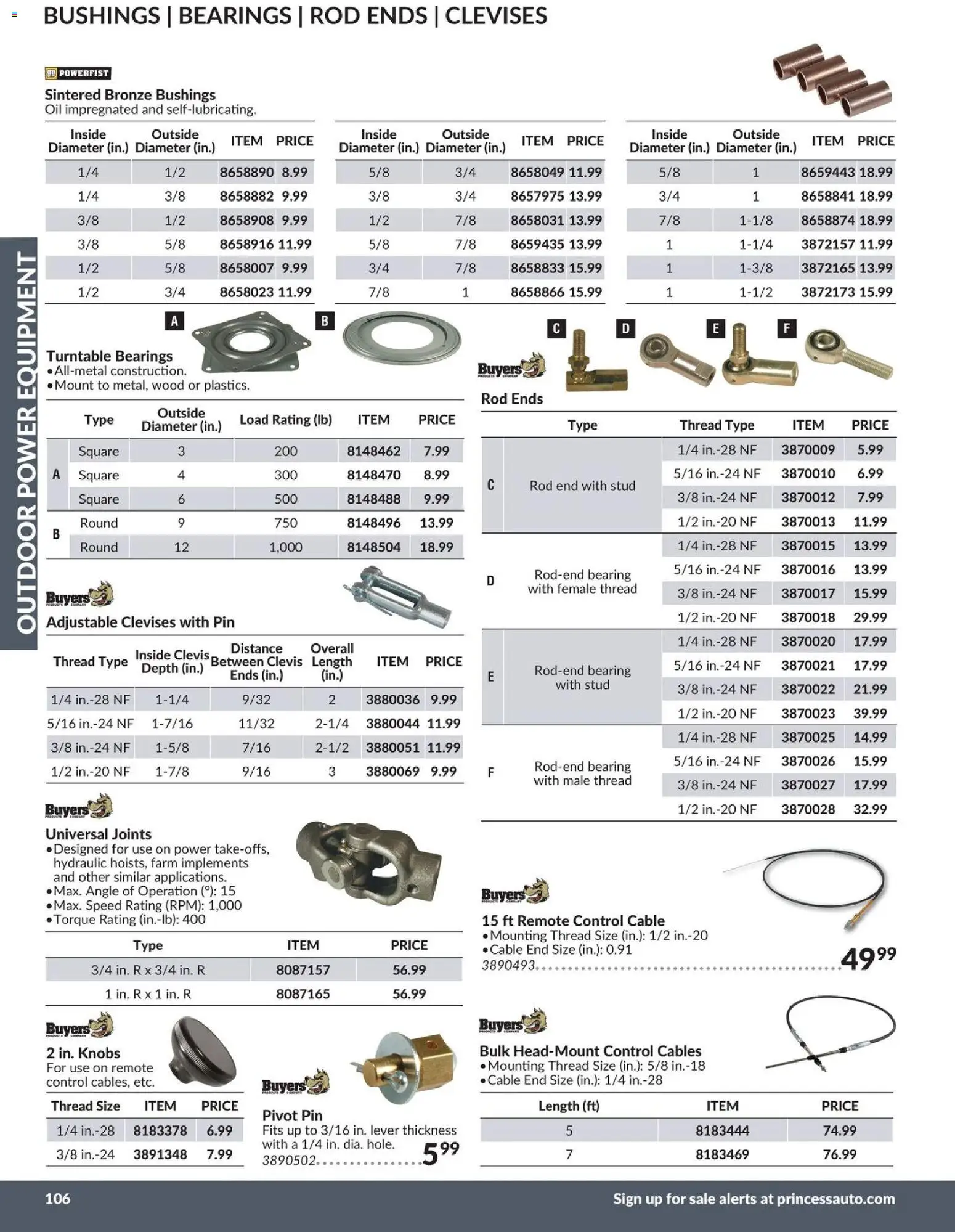 Princess Auto flyer valid from 21.04.2026 | Page: 60 | Products: Cable, Oil