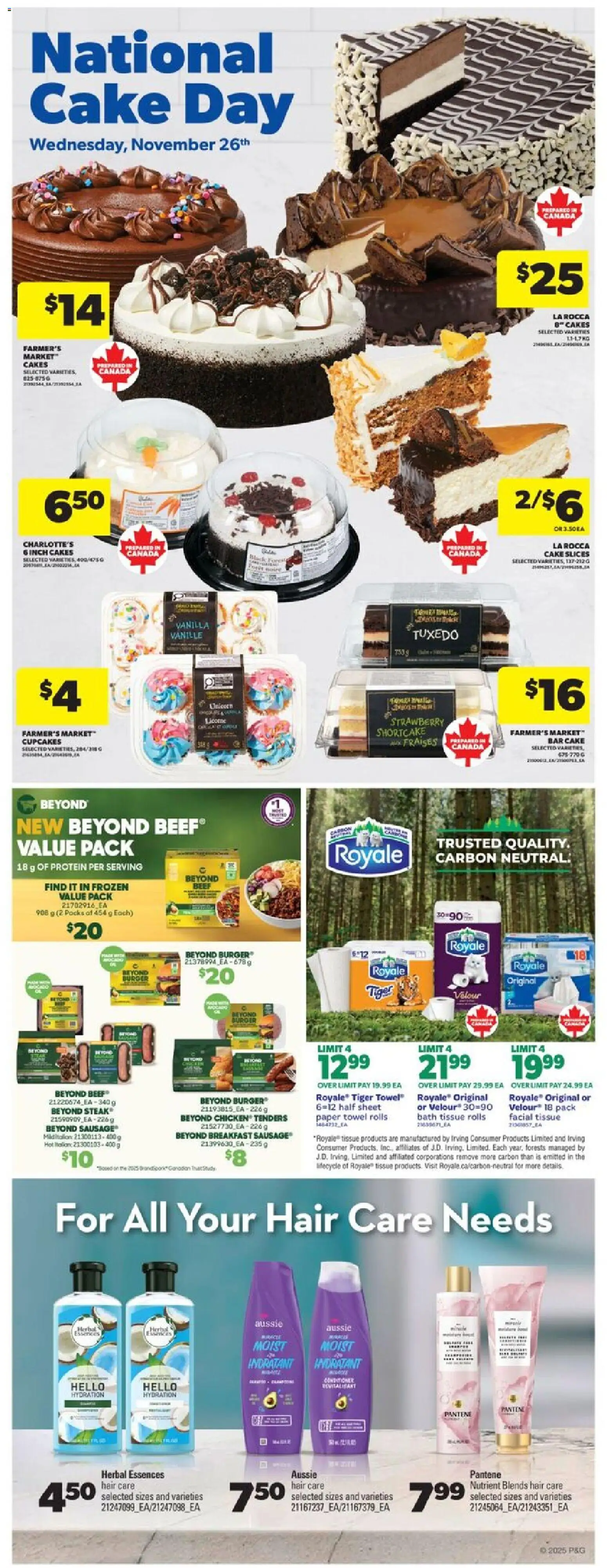 Real Canadian Superstore flyer valid from 20.11.2025 | Page: 29 | Products: Beef, Bath, Chicken