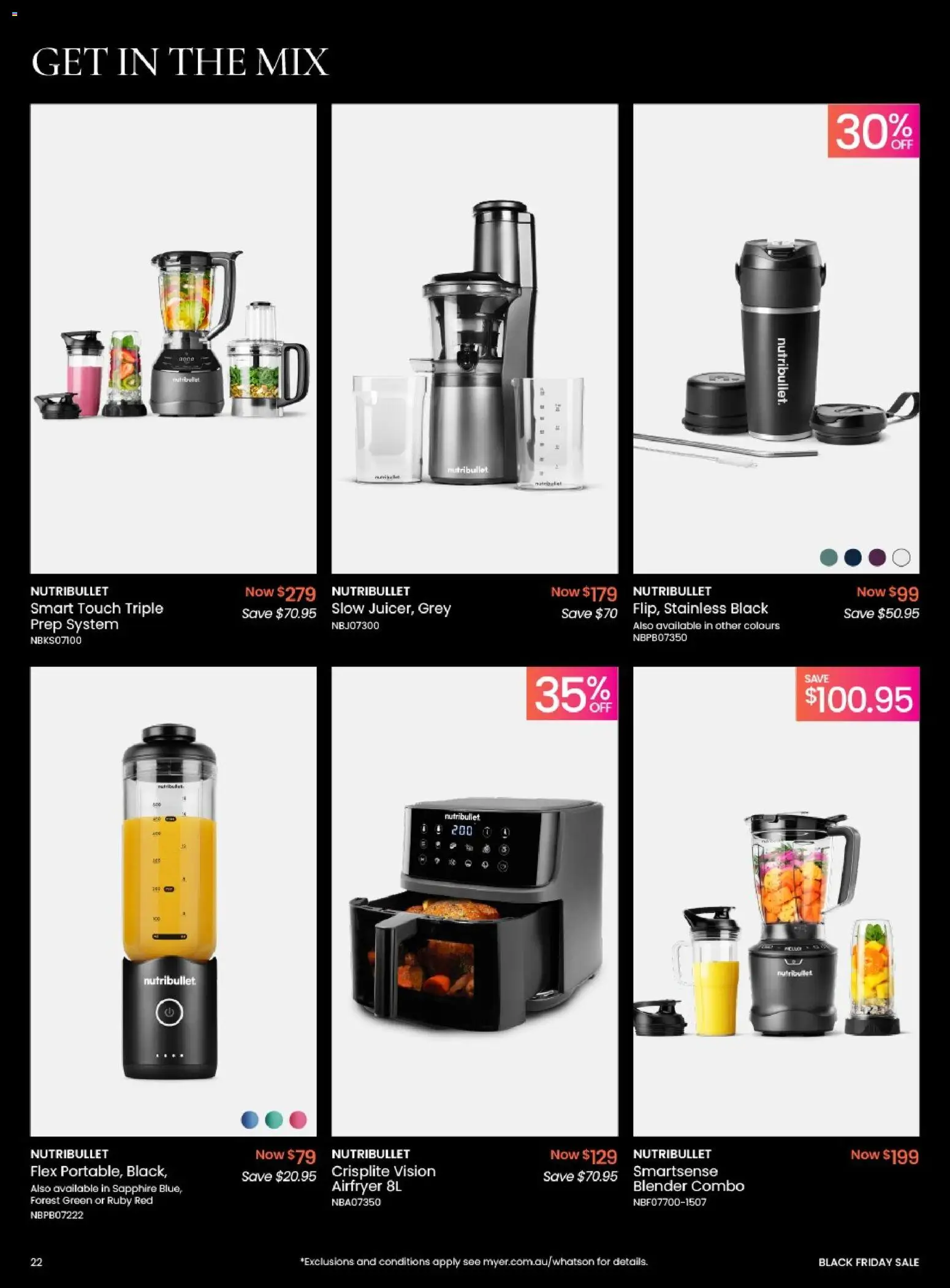 Myer catalogue - valid from 17.11.2025 | Page: 22 | Products: Blender