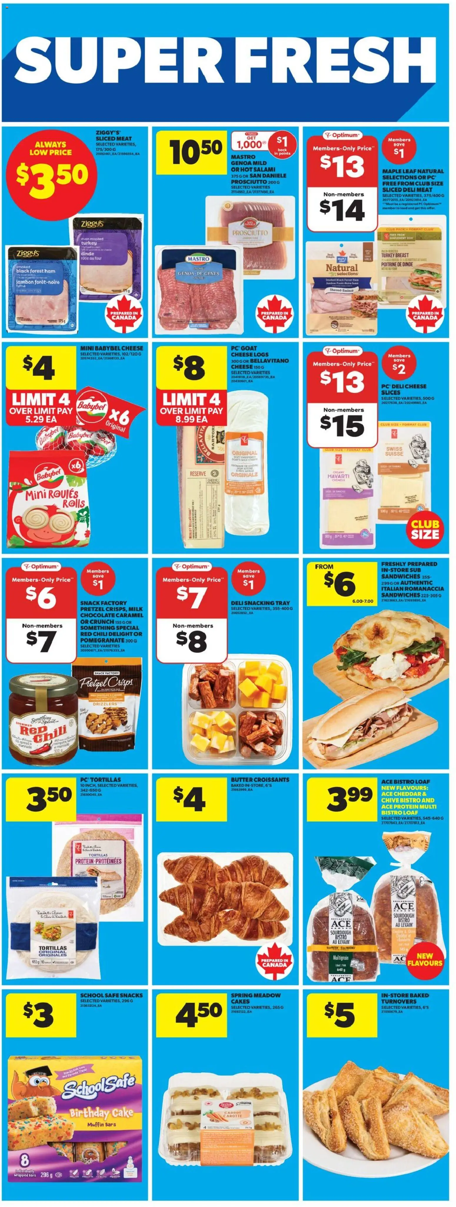Real Canadian Superstore flyer valid from 01.01.2026 | Page: 18 | Products: Carrot, PC, Oven, Butter