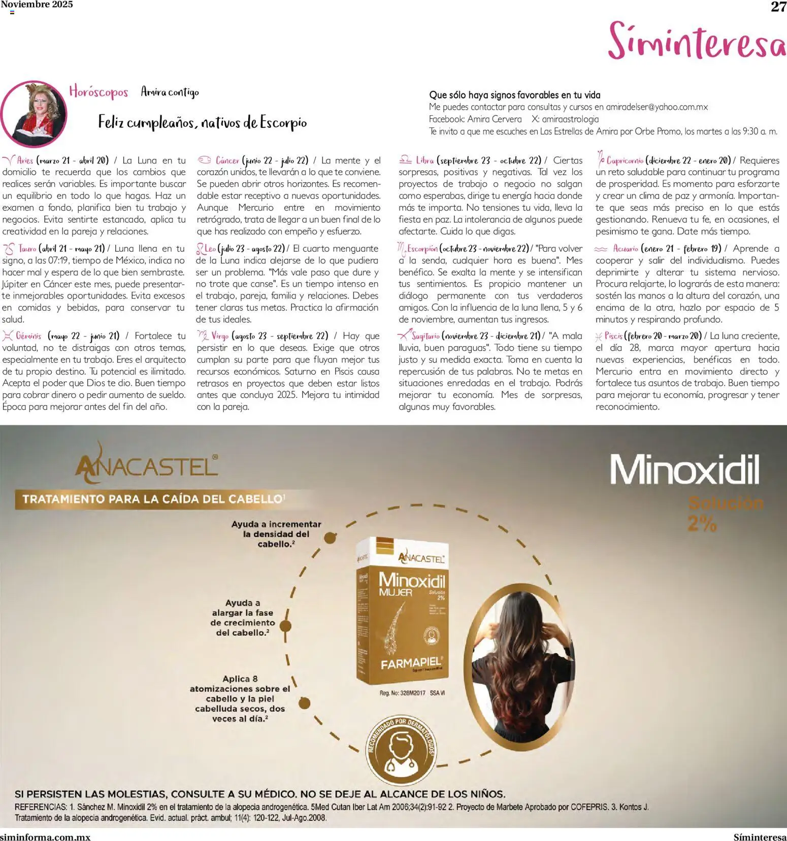 Nuevas ofertas de Farmacias Similares válidas en toda la República Mexicana desde el 01.11.2025. ¡Encuentra las mejores ofertas en Farmacias Similares catálogo! | Página: 27