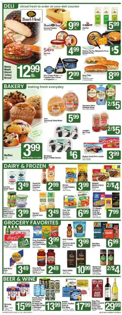 Preview of Star Market weekly ads valid from 10.04.2026 | Page: 2 | Products: Bakery, Coffee, Sausage, Grill