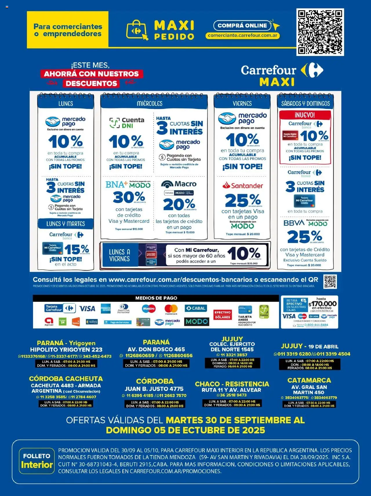Carrefour Maxi catálogo - Jujuy │ válido desde el 29.09.2025 | Página: 23 | Productos: Banco