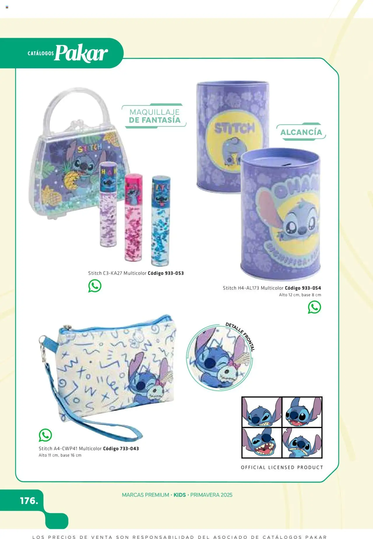 Nuevas ofertas de SC Pakar válidas en toda la República Mexicana desde el 28.02.2025. ¡Encuentra las mejores ofertas en SC Pakar catálogo Premium - Kids! | Página: 176 | Productos: Maquillaje