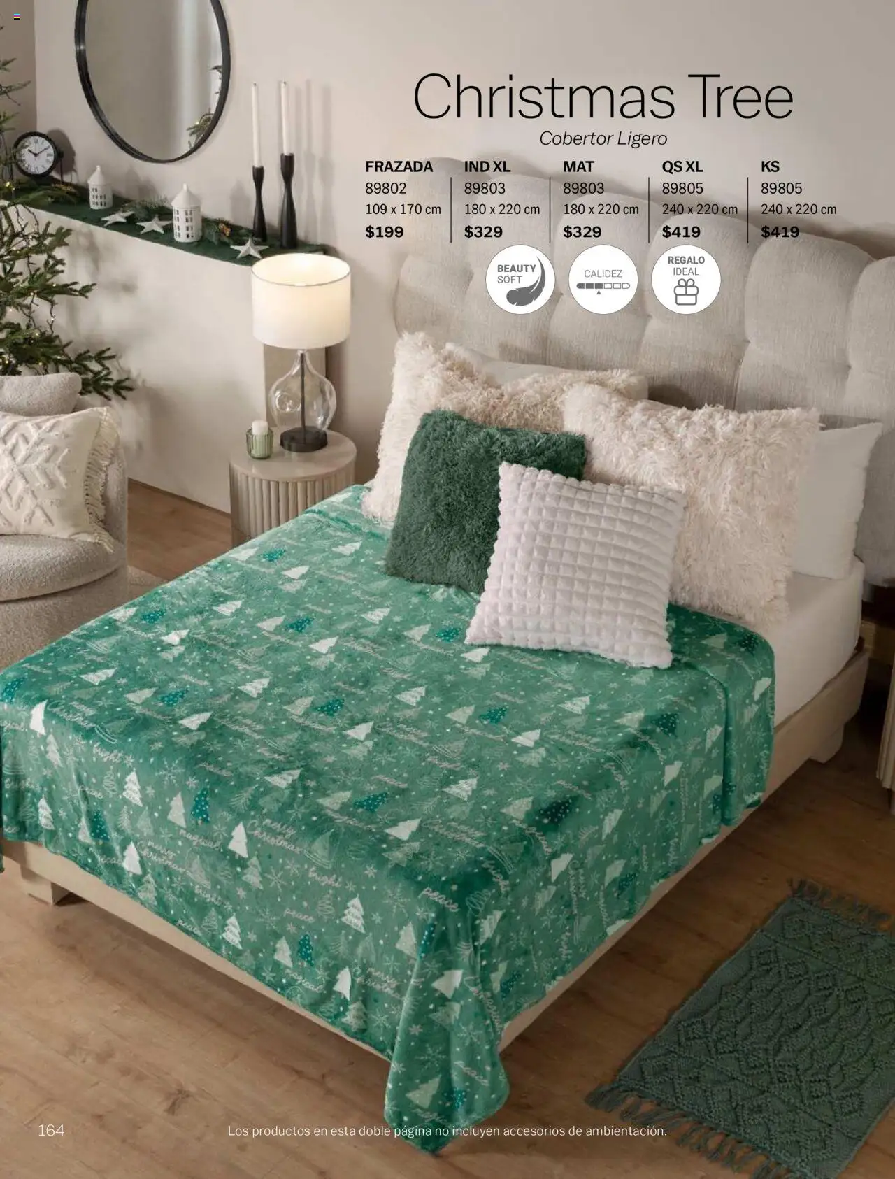 Nuevas ofertas de Vianney válidas en toda la República Mexicana desde el 15.08.2025. ¡Encuentra las mejores ofertas en Vianney - Catálogo Invierno! | Página: 166 | Productos: Cobertor