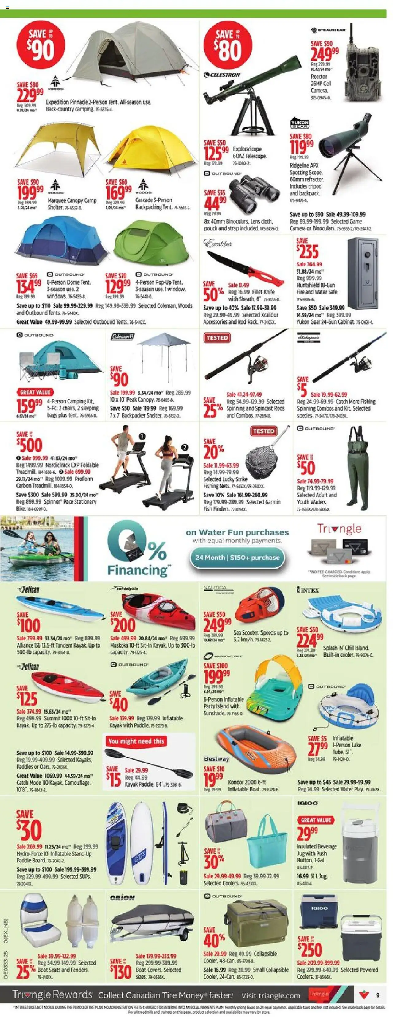 Canadian Tire flyer valid from 07.08.2025 | Page: 13 | Products: Fish, Camera, Game