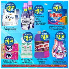 Big Supermercados - Ofertas Higiene & Limpeza - Pré-Visualização do folheto da loja Big Supermercados, válido de 04.11.2025 | Página: 2 | Produtos: Perfume, Pó, Sabonete, Amaciante
