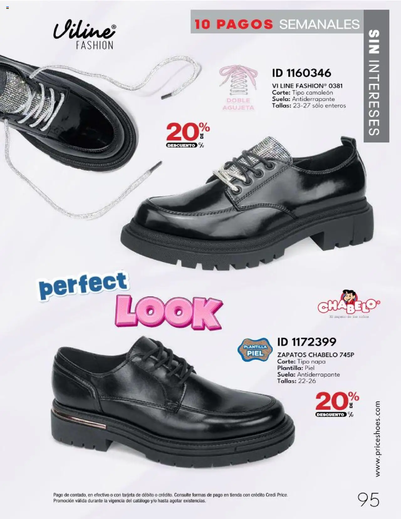 Nuevas ofertas de Price Shoes válidas en toda la República Mexicana desde el 14.10.2025. ¡Encuentra las mejores ofertas en Price Shoes - Catálogo - 10 Pagos sin Intereses! | Página: 95 | Productos: Zapatos